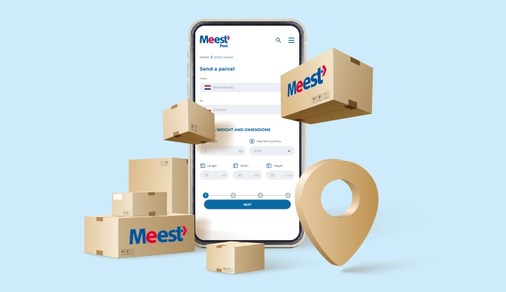Международная доставка Meest Post из Эстонии